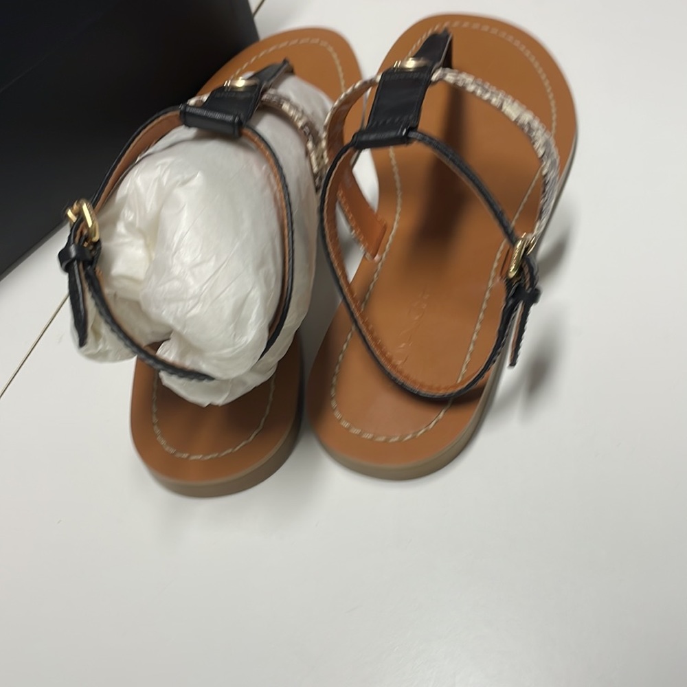 Coach Liza leather sandal - Picture 5 of 6